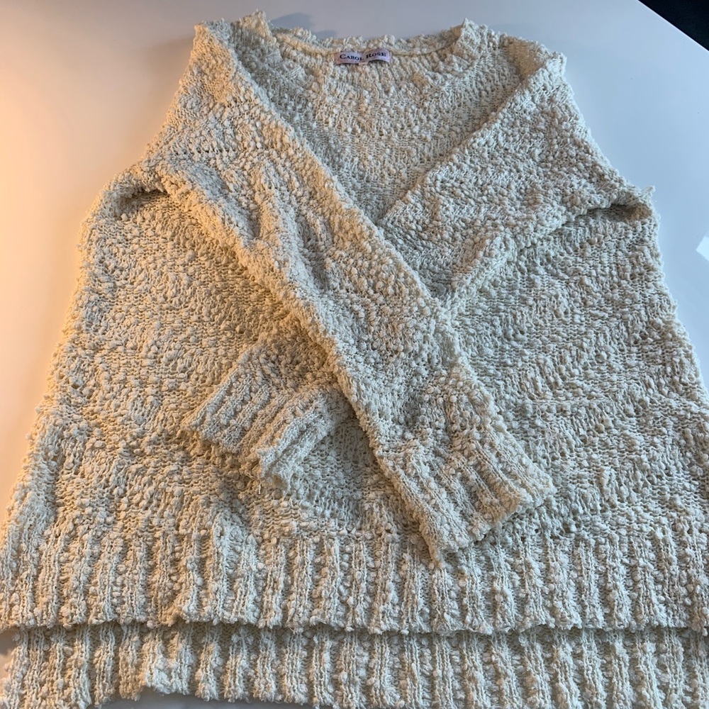 Cream sweater